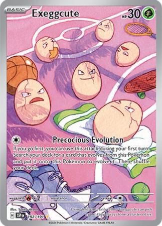 Exeggcute : SURGING SPARKS - 192/191