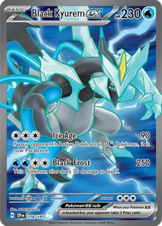 Black Kyurem ex : SURGING SPARKS - 218/191