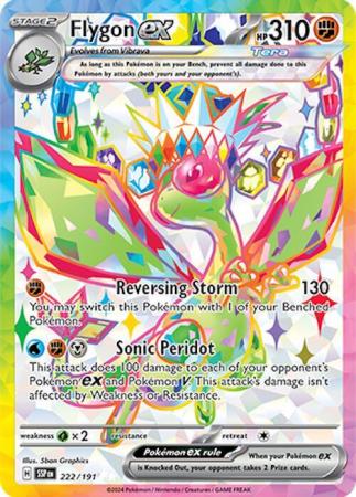 Flygon ex : SURGING SPARKS - 222/191