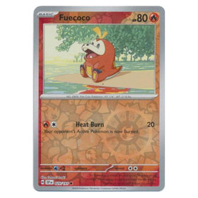 Fuecoco : SURGING SPARKS (Reverse holo) - 029/191
