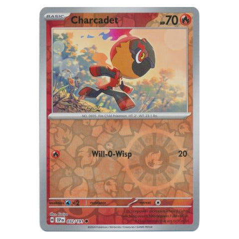 Charcadet : SURGING SPARKS (Reverse holo) - 032/191