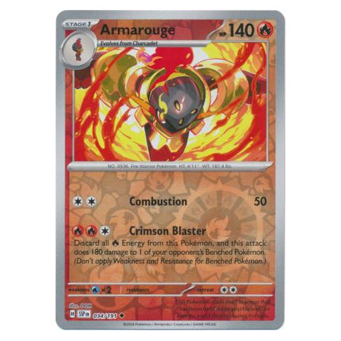 Armarouge : SURGING SPARKS (Reverse holo) - 034/191