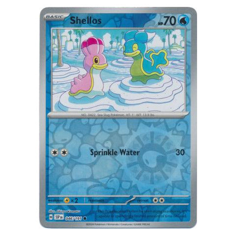 Shellos : SURGING SPARKS (Reverse holo) - 046/191