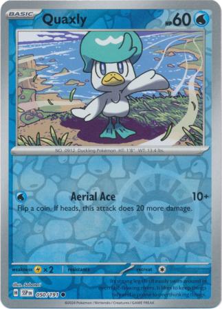 Quaxly : SURGING SPARKS (Reverse holo) - 050/191