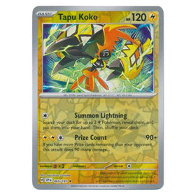 Tapu Koko : SURGING SPARKS (Reverse holo) - 065/191
