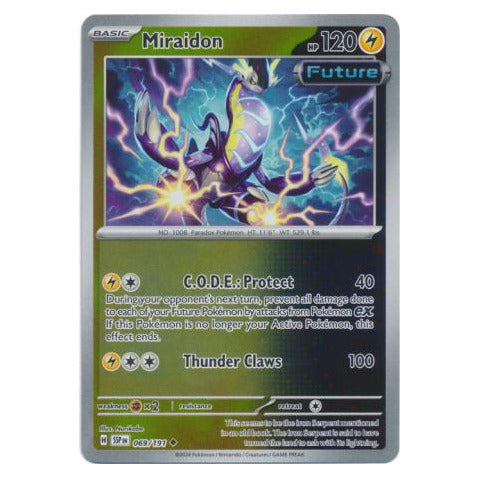 Miraidon : SURGING SPARKS (Reverse holo) - 069/191
