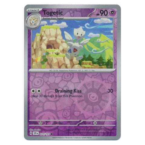 Togetic : SURGING SPARKS (Reverse holo) - 071/191