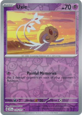 Uxie : SURGING SPARKS (Reverse holo) - 078/191 - Lockett Labs UK