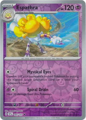 Espathra : SURGING SPARKS (Reverse holo) - 095/191 - Lockett Labs UK