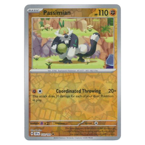 Passimian : SURGING SPARKS (Reverse holo) - 111/191