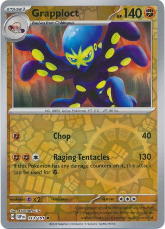 Grapploct : SURGING SPARKS (Reverse holo) - 113/191 - Lockett Labs UK