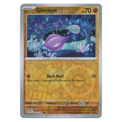 Glimmet : SURGING SPARKS (Reverse holo) - 114/191