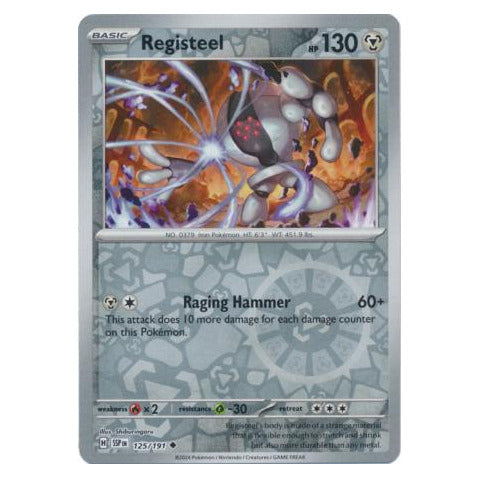 Registeel : SURGING SPARKS (Reverse holo) - 125/191