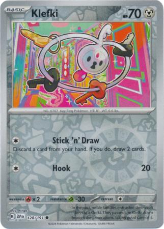 Klefki : SURGING SPARKS (Reverse holo) - 128/191 - Lockett Labs UK