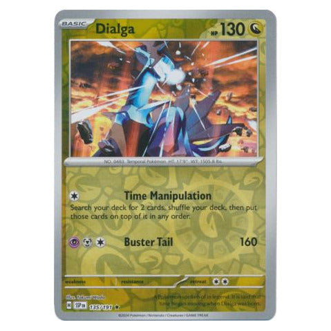 Dialga : SURGING SPARKS (Reverse holo) - 135/191