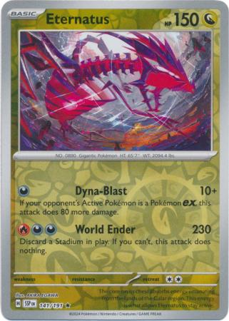 Eternatus : SURGING SPARKS (Reverse holo) - 141/191