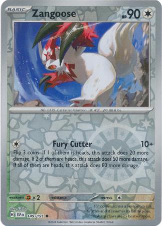 Zangoose : SURGING SPARKS (Reverse holo) - 149/191