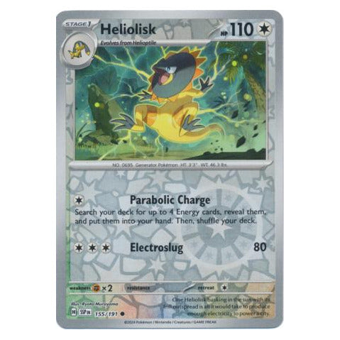 Heliolisk : SURGING SPARKS (Reverse holo) - 155/191