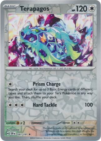 Terapagos : SURGING SPARKS (Reverse holo) - 161/191