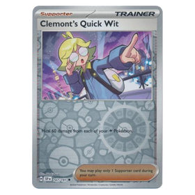 Clemont's Quick Wit : SURGING SPARKS (Reverse holo) - 167/191
