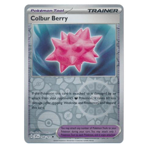 Colbur Berry : SURGING SPARKS (Reverse holo) - 168/191
