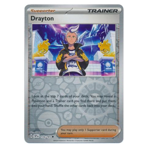 Drayton : SURGING SPARKS (Reverse holo) - 174/191