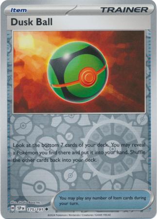 Dusk Ball : SURGING SPARKS (Reverse holo) - 175/191