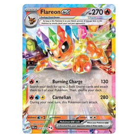 Flareon ex : PRISMATIC EVOLUTIONS - 014/131