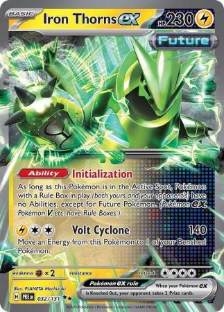 Iron Thorns ex : PRISMATIC EVOLUTIONS - 032/131