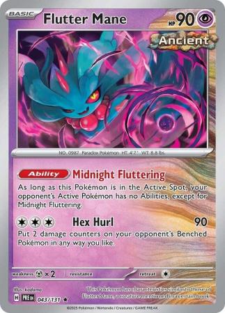 Flutter Mane : PRISMATIC EVOLUTIONS (Holo) - 043/131