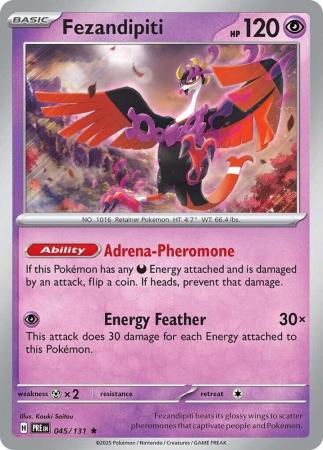 Fezandipiti : PRISMATIC EVOLUTIONS (Holo) - 045/131