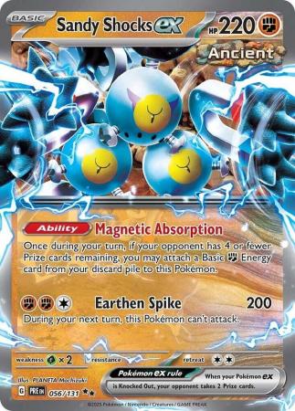 Sandy Shocks ex : PRISMATIC EVOLUTIONS - 056/131