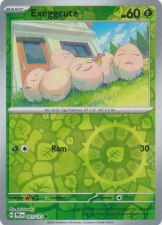 Exeggcute : PRISMATIC EVOLUTIONS (Reverse holo) - 001/131