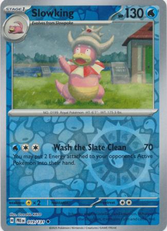 Slowking : PRISMATIC EVOLUTIONS (Reverse holo) - 019/131