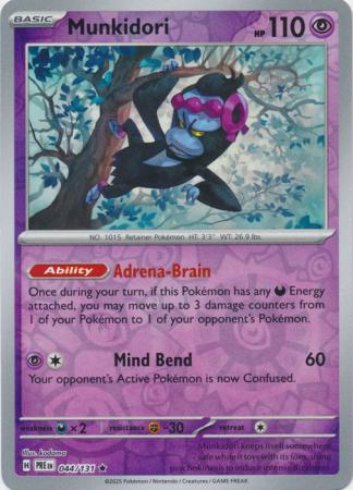 Munkidori : PRISMATIC EVOLUTIONS (Reverse holo) - 044/131