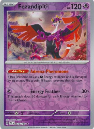 Fezandipiti : PRISMATIC EVOLUTIONS (Reverse holo) - 045/131