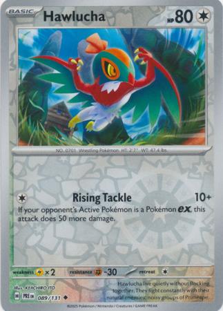 Hawlucha : PRISMATIC EVOLUTIONS (Reverse holo) - 089/131