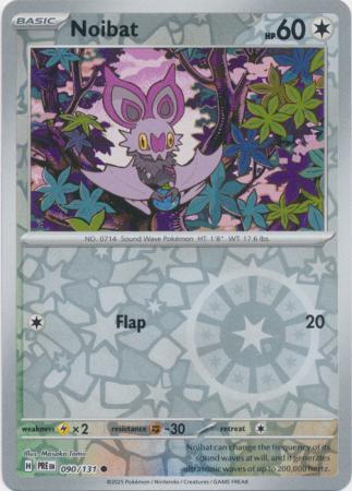 Noibat : PRISMATIC EVOLUTIONS (Reverse holo) - 090/131