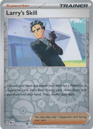 Larry's Skill : PRISMATIC EVOLUTIONS (Reverse holo) - 115/131