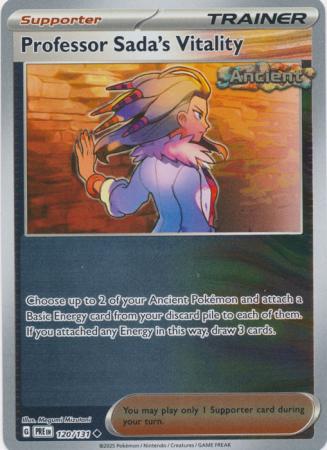 Professor Sada's Vitality : PRISMATIC EVOLUTIONS (Reverse holo) - 120/131