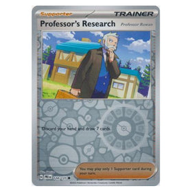 Professor's Research (Professor Rowan) : PRISMATIC EVOLUTIONS (Reverse holo) - 124/131