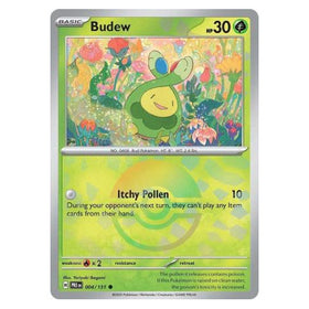 Budew : PRISMATIC EVOLUTIONS (Pokeball Reverse holo) - 004/131