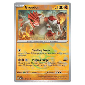 Groudon : PRISMATIC EVOLUTIONS (Pokeball Reverse holo) - 049/131