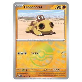 Hippopotas : PRISMATIC EVOLUTIONS (Pokeball Reverse holo) - 052/131