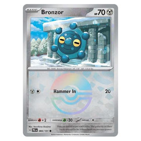 Bronzor : PRISMATIC EVOLUTIONS (Pokeball Reverse holo) - 066/131