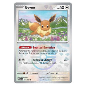 Eevee : PRISMATIC EVOLUTIONS (Pokeball Reverse Holo) - 074/131