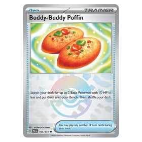 Buddy-Buddy Poffin : PRISMATIC EVOLUTIONS (Pokeball Reverse holo) - 101/131