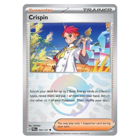 Crispin : PRISMATIC EVOLUTIONS (Pokeball Reverse holo) - 105/131