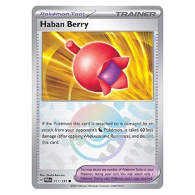 Haban Berry : PRISMATIC EVOLUTIONS (Pokeball Reverse holo) - 111/131