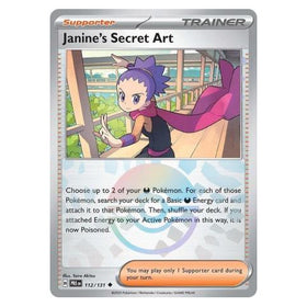 Janine's Secret Art : PRISMATIC EVOLUTIONS (Pokeball Reverse holo) - 112/131